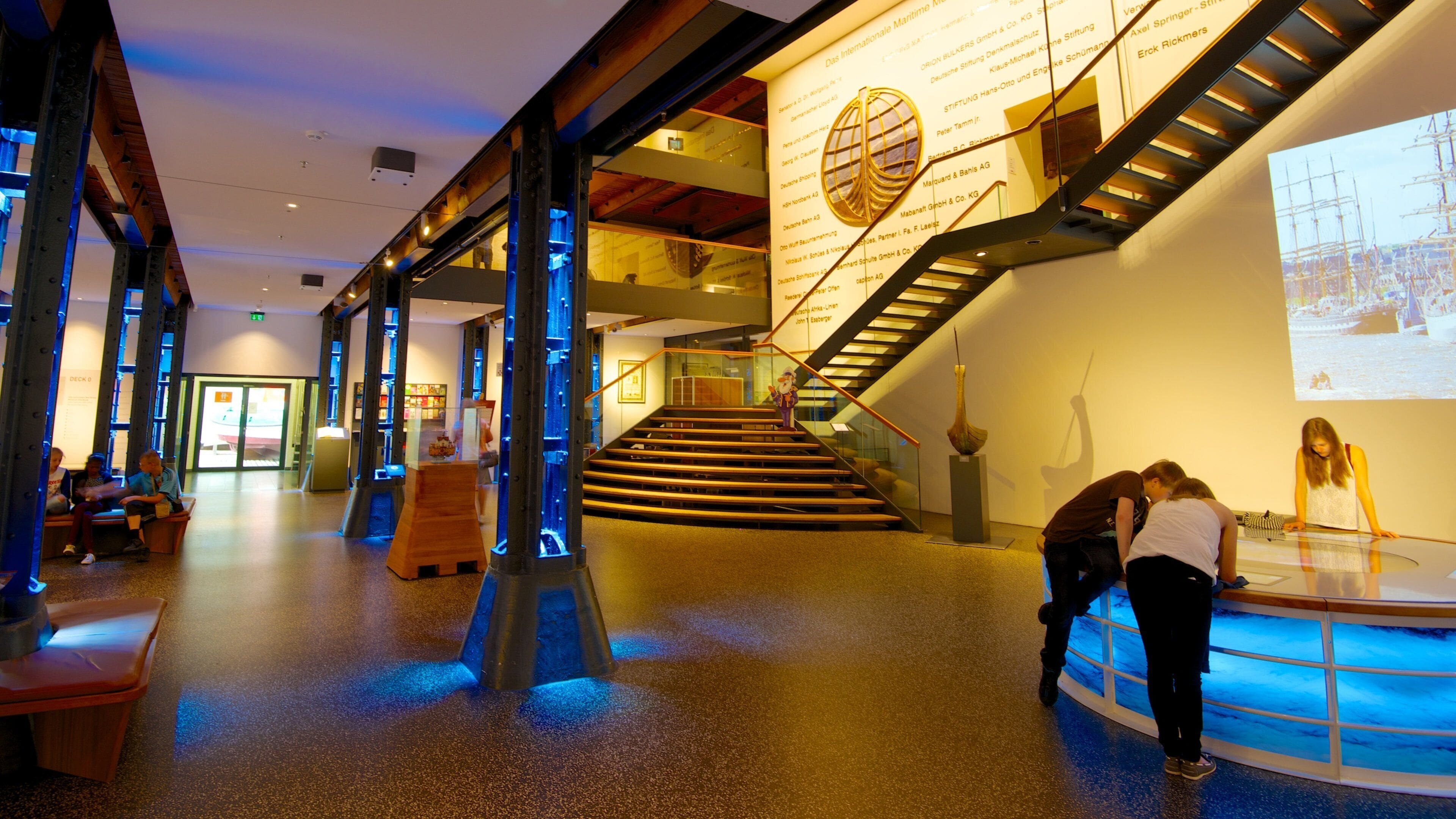 Hamburg som viser innendørs