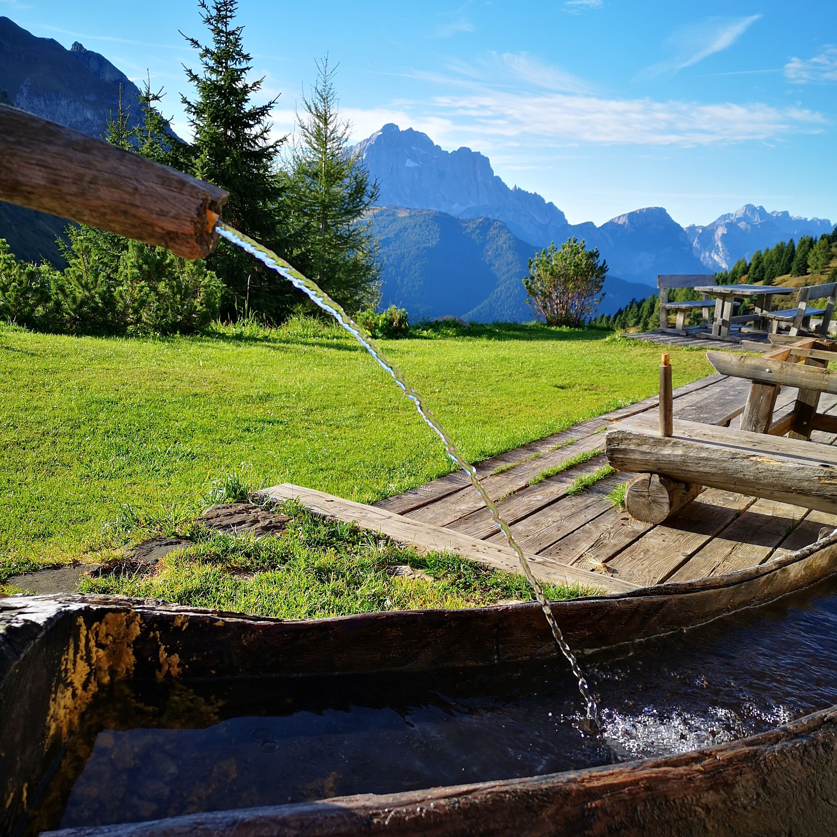 September in the Dolomites😍☀️
Monte Civetta and watergames