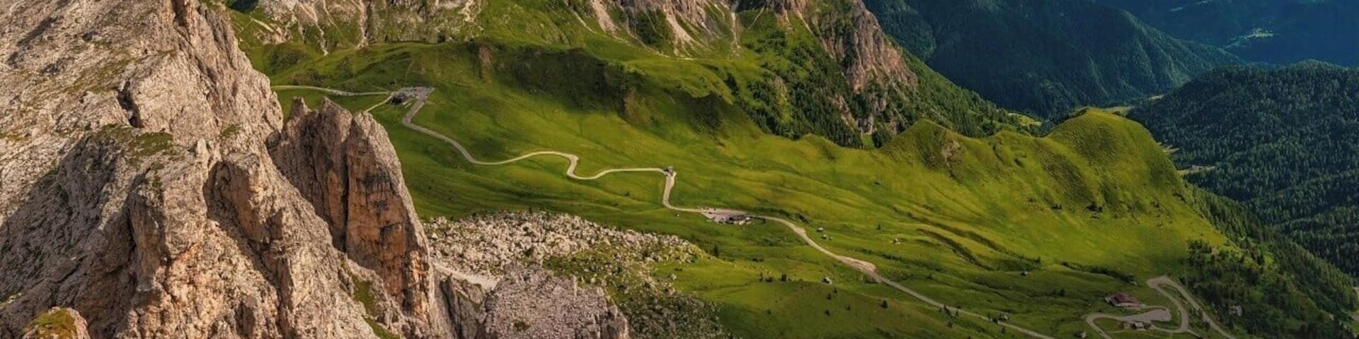 July 2016
Passo Giau, Cortina Dolomites, South Tyrol, Italy
Passo Giau is a wonderful road saddle in altitude 2.326 metres near Cortina d'Ampezzo in Dolomites. You can enjoy this view from the Rifugio Nuvolau in the Averau-Nuvolau range.