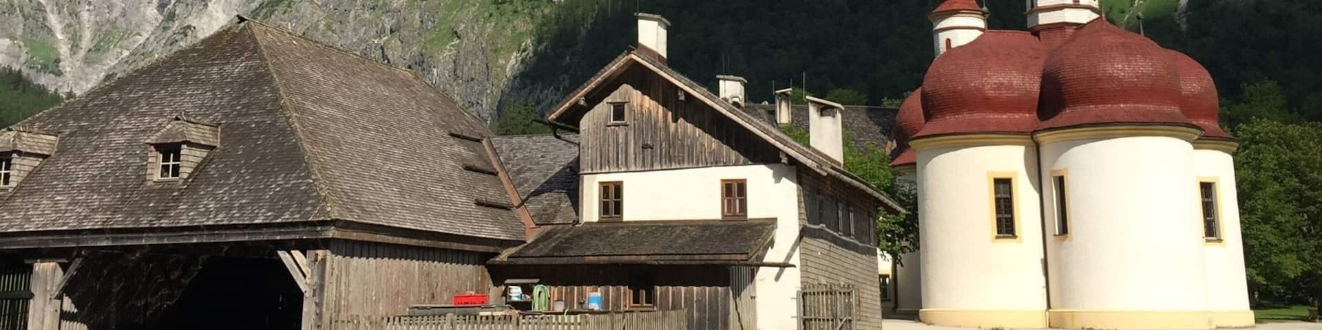 The small church St.Bartholomew is worth visiting. Enjoy the Koenigssee, one of the most beautiful places of the German alps.