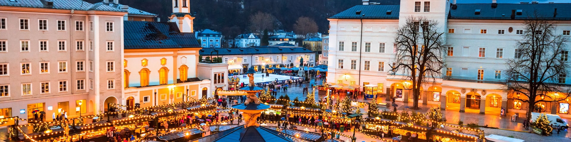 Salzburg, Austria - Christkindlmarkt, Christmas Market
