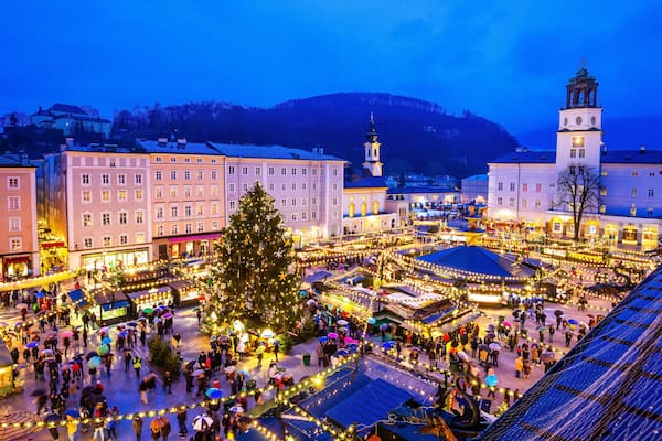 Salzburg, Austria. Christmas Market.