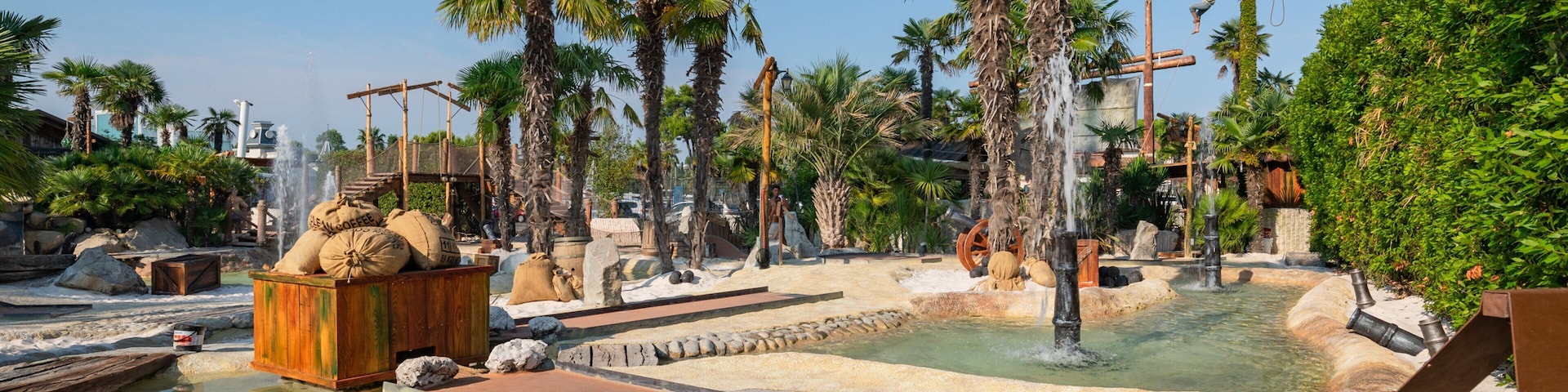 Adventure Golf featuring a waterpark