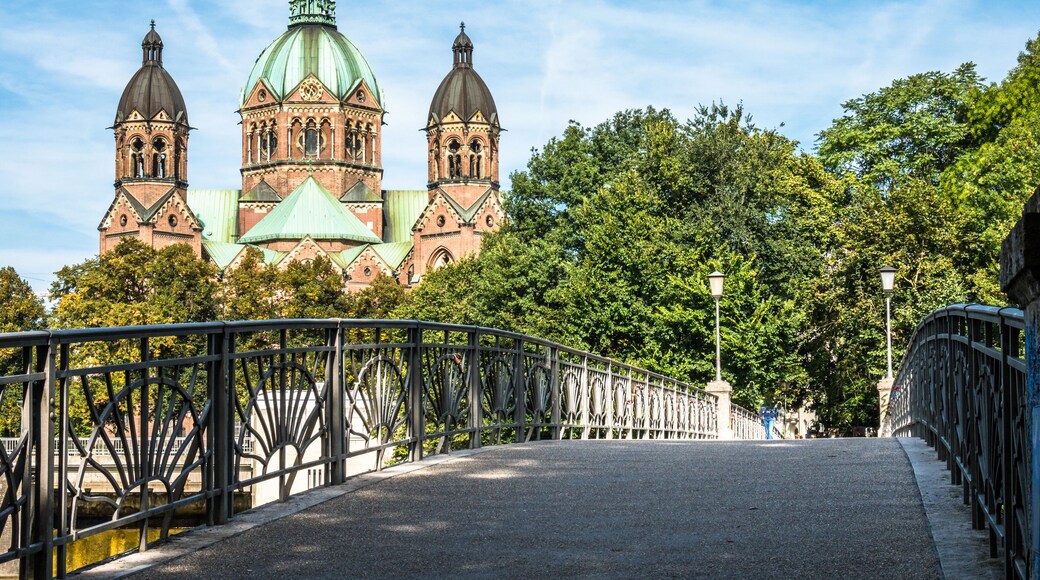 famous st lukas church in munich - germany, Shutterstock ID 1238156842, Purchase Order: SP-1506 Go Guides, Order Number: , Client/Licensee: Faa Praharnpap, Other: Hcom budget