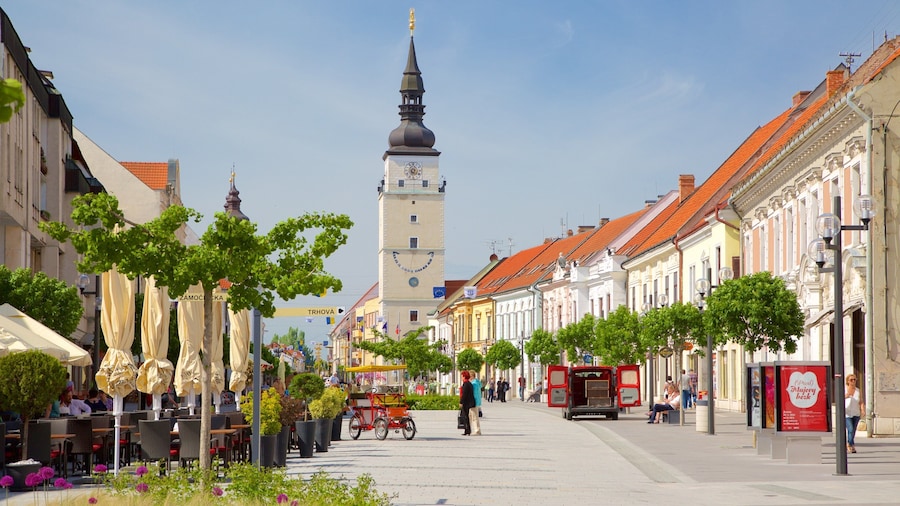 Slovakia which includes street scenes and a square or plaza