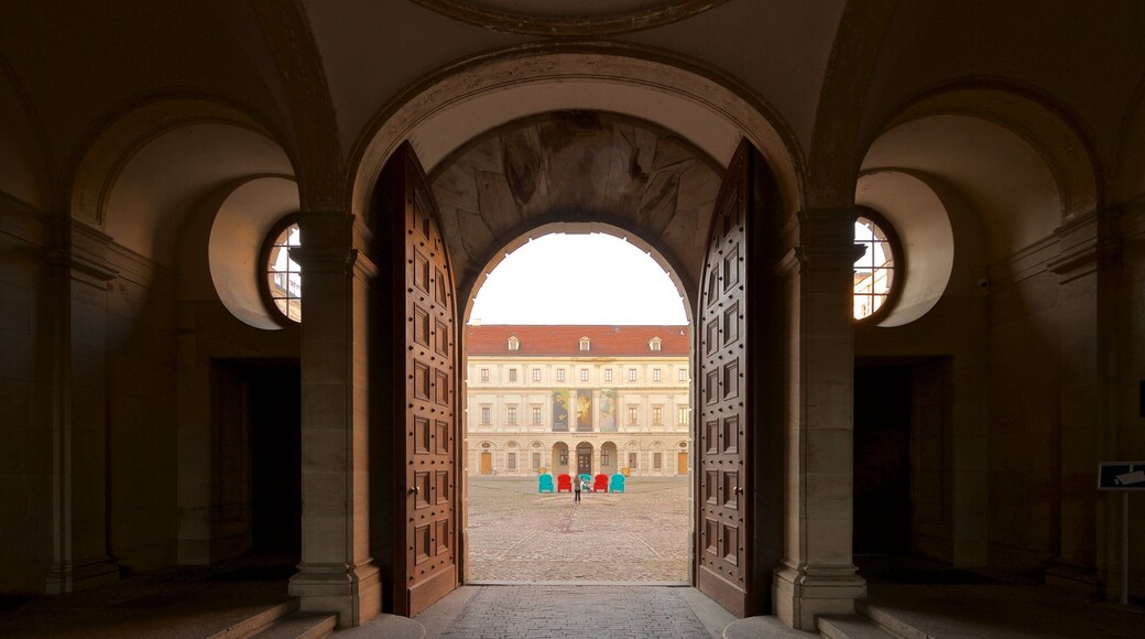 Schlossmuseum qui includes vues intérieures et patrimoine historique