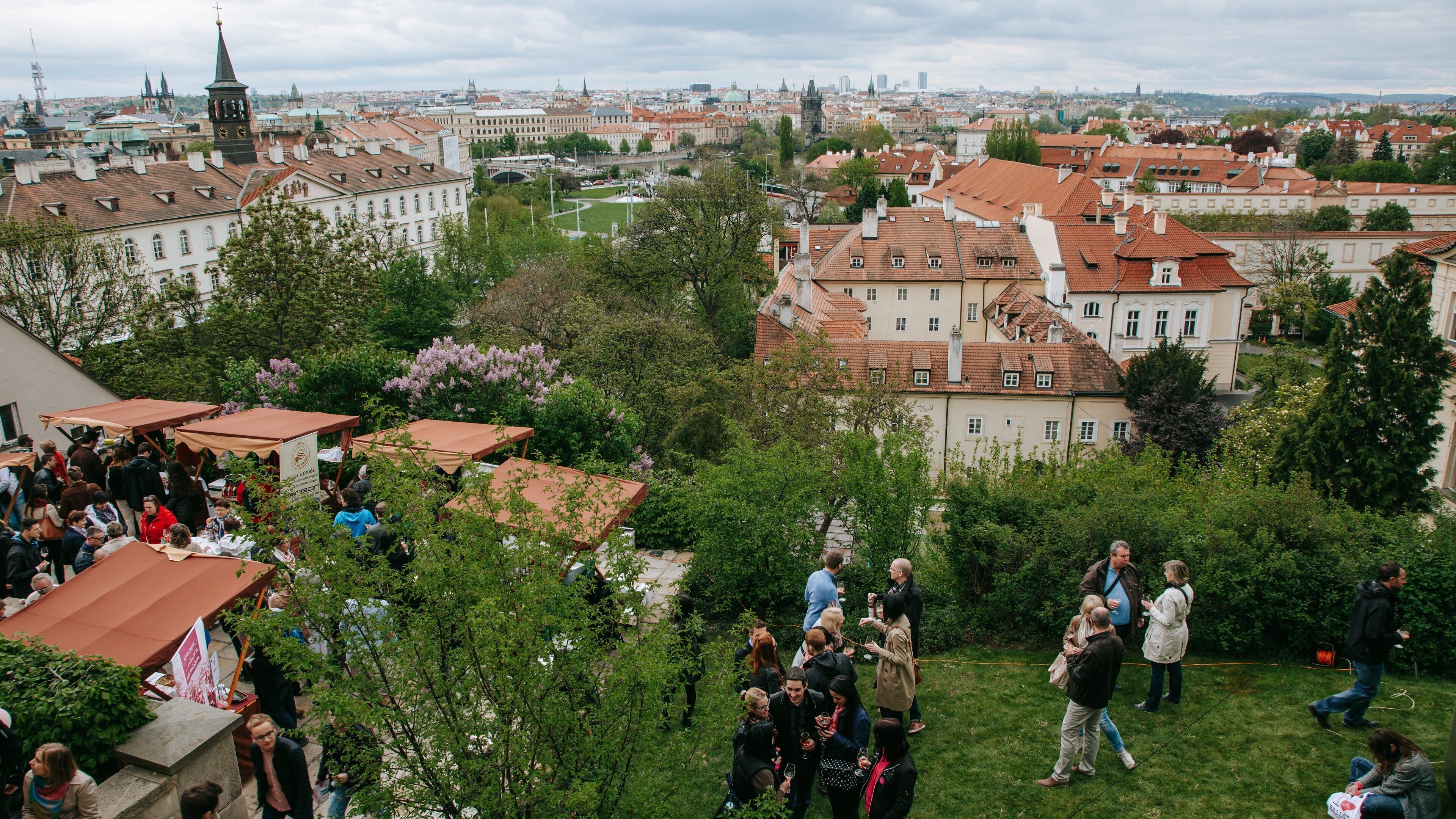 Furstenberg Garden which includes views, landscape views and a city
