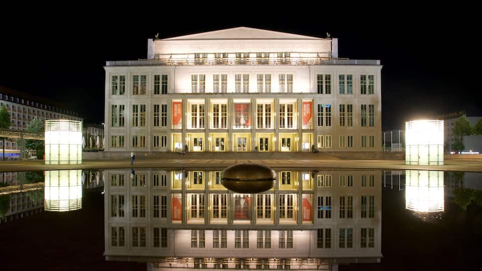 Leipzig which includes an administrative building