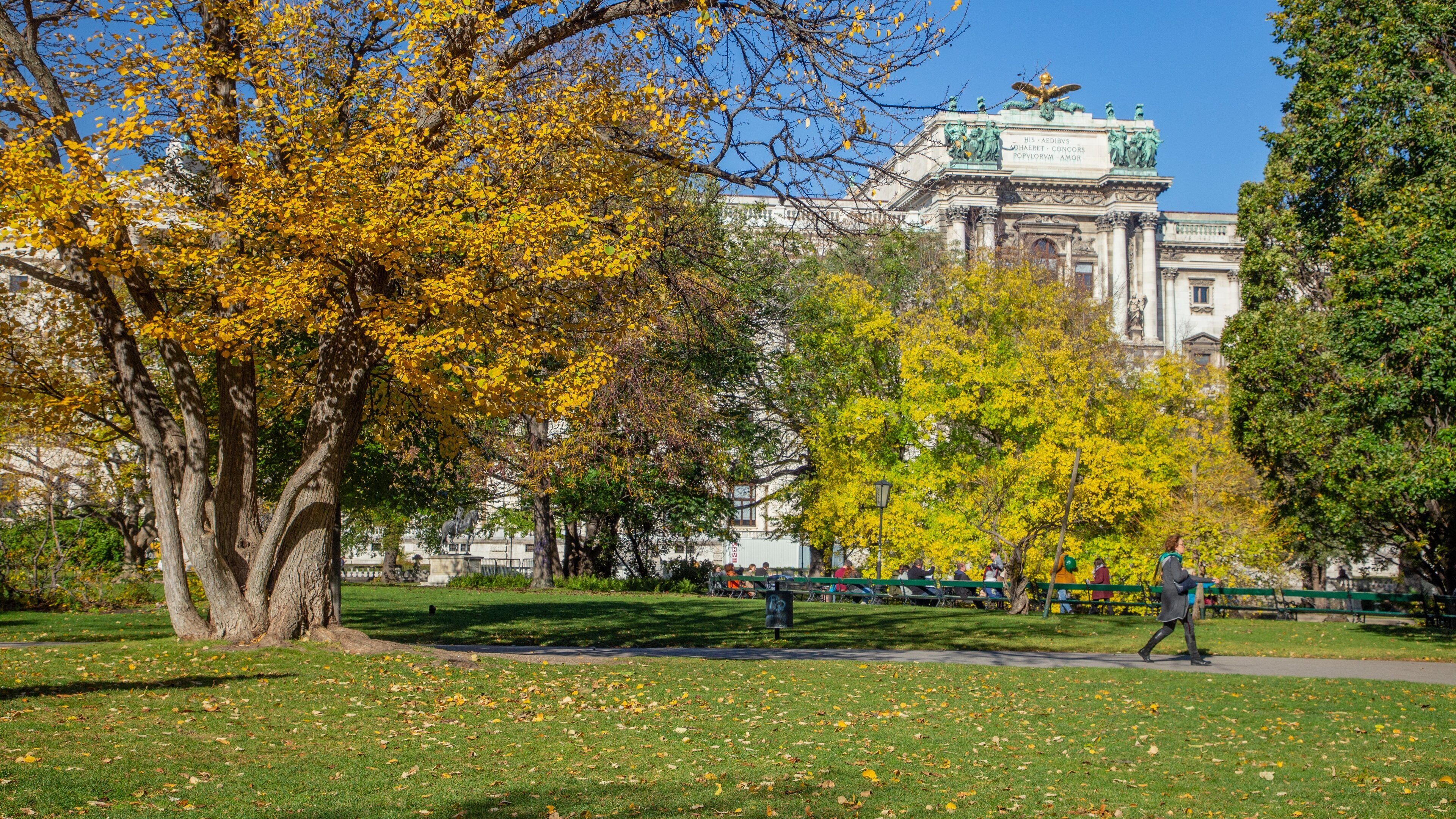 Burggarten which includes a garden as well as an individual femail