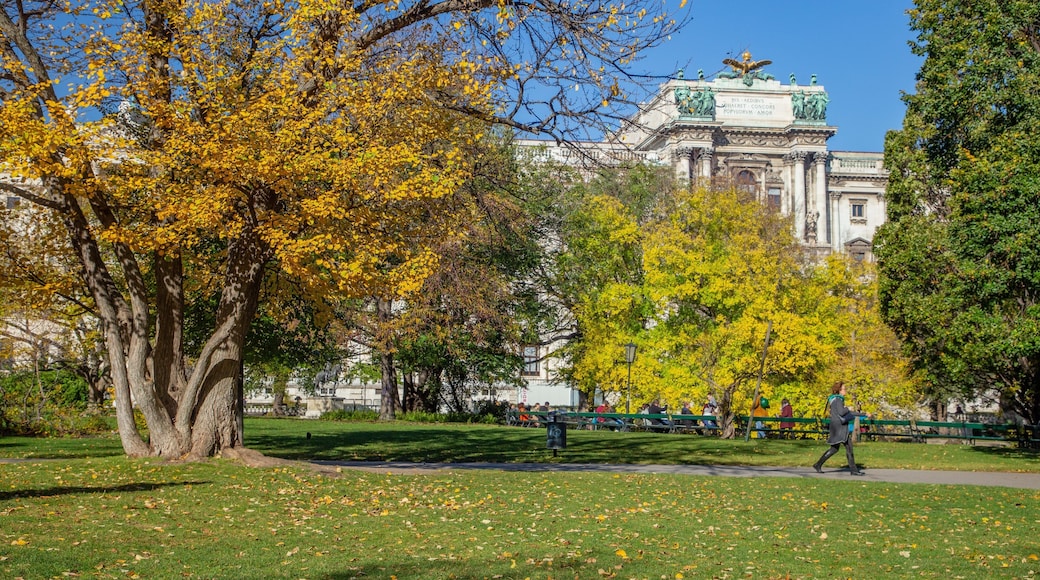 Burggarten which includes a garden as well as an individual femail
