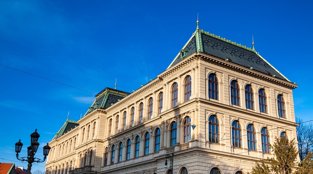 Building of Museum of Decorative Art in Prague