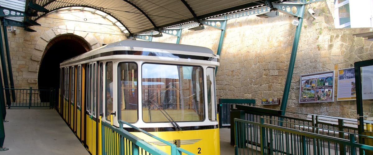 Dresden showing railway items