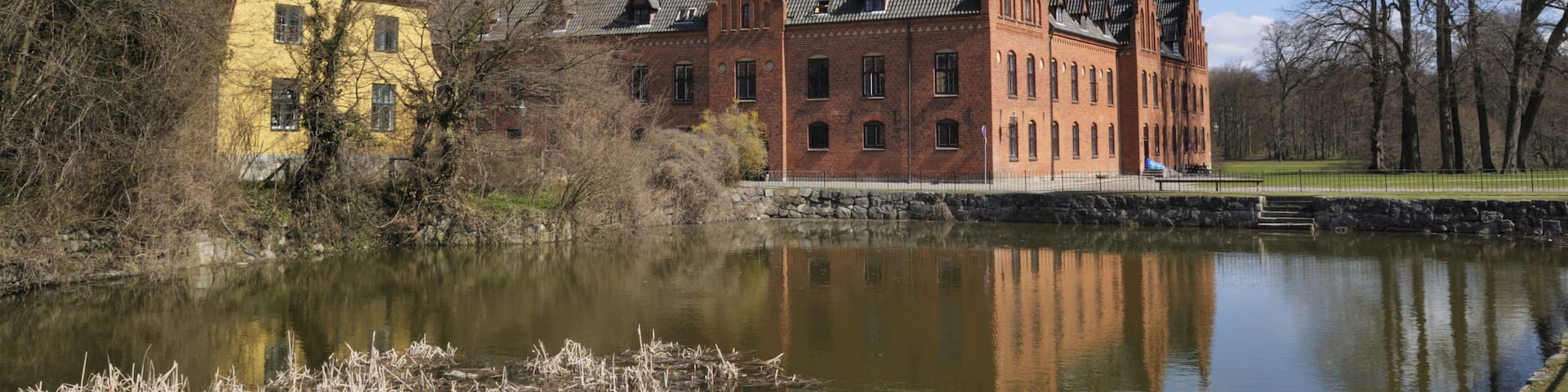 Herlufsholm Boarding School was founded by Herluf Trolle in the 15 th century, the buildings themselves dating further back.
