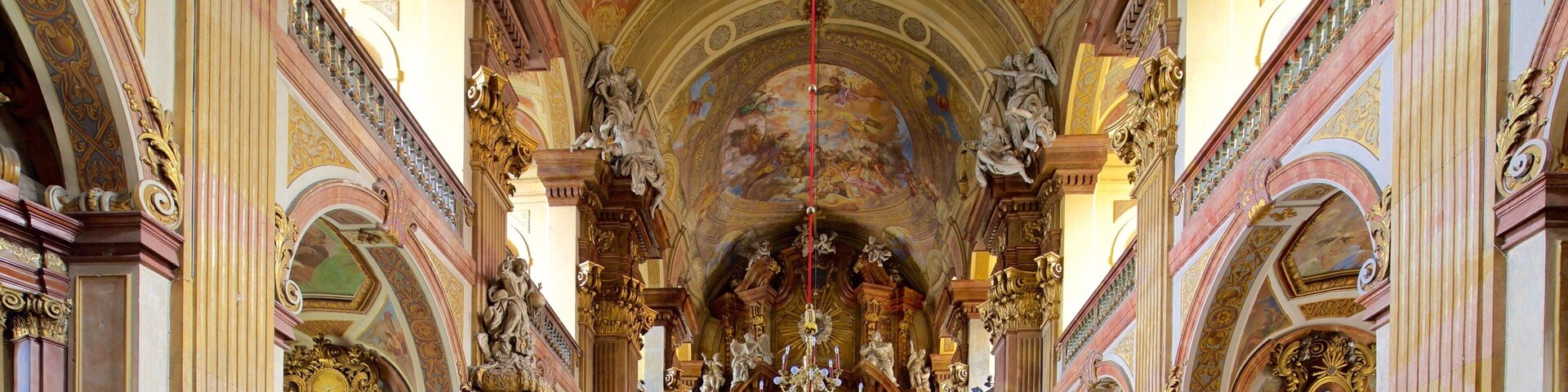 University Church of the Blessed Name of Jesus showing a church or cathedral, heritage elements and interior views