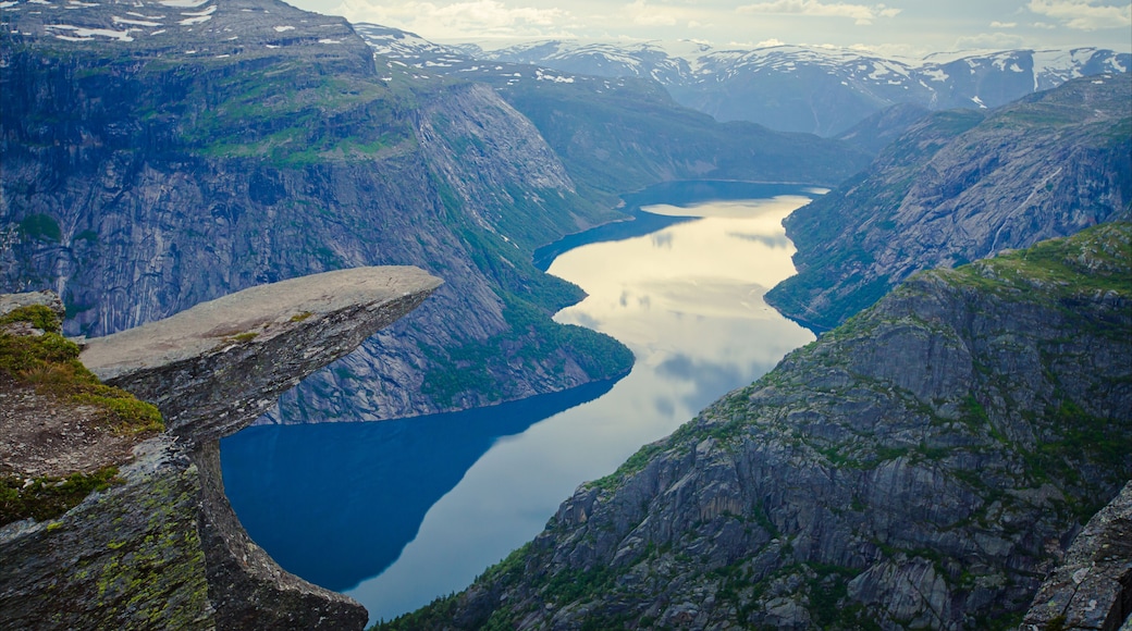 Norway Mountain Trolltunga Odda Fjord Norge Hiking Trail Waterfall The Troll Tongue Norge Scandinavia Nature Travel National Geographic Oslo Fjord
