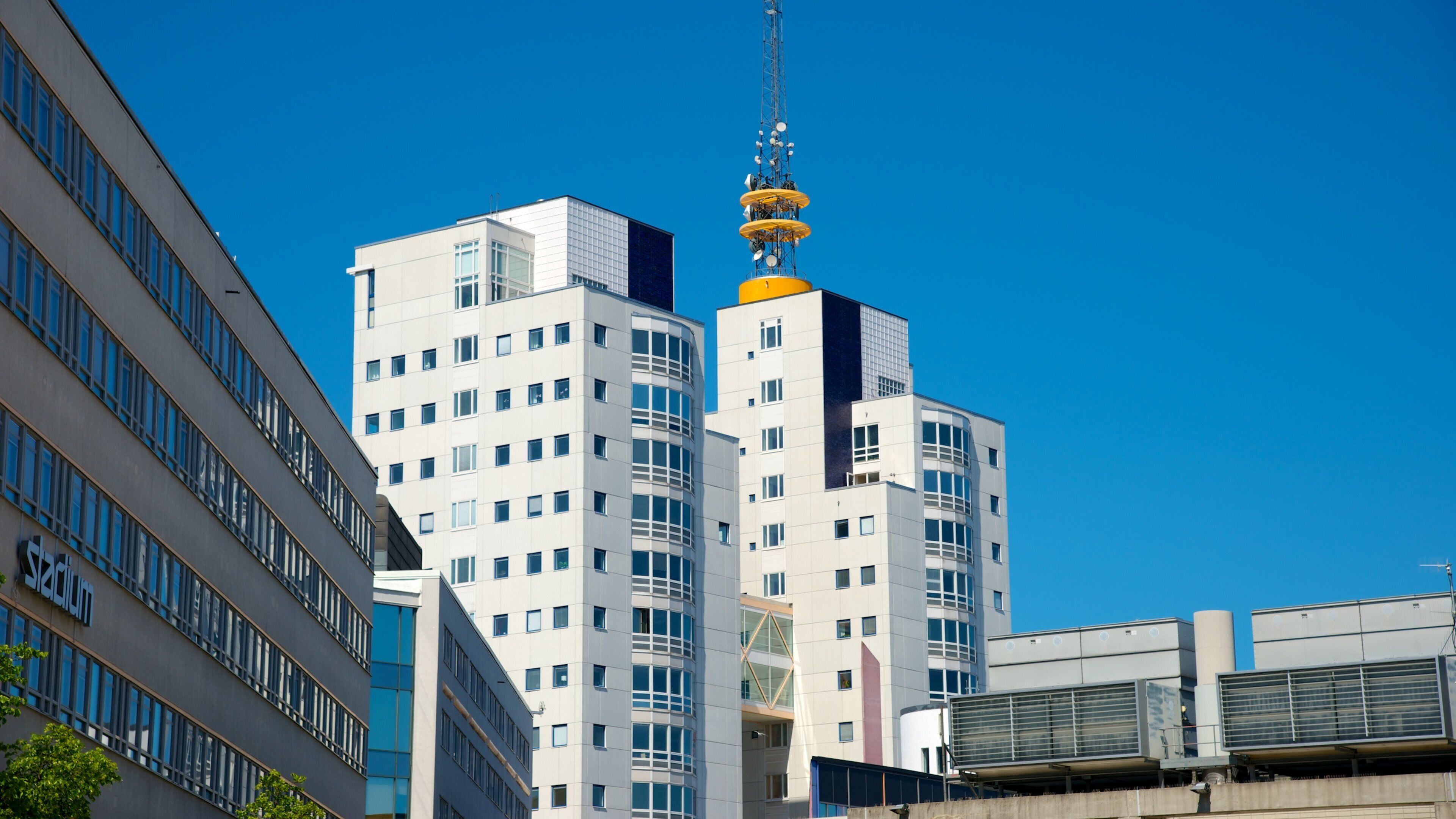 Stockholm mettant en vedette vues de la ville