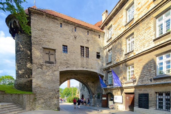 Tallinn showing heritage architecture
