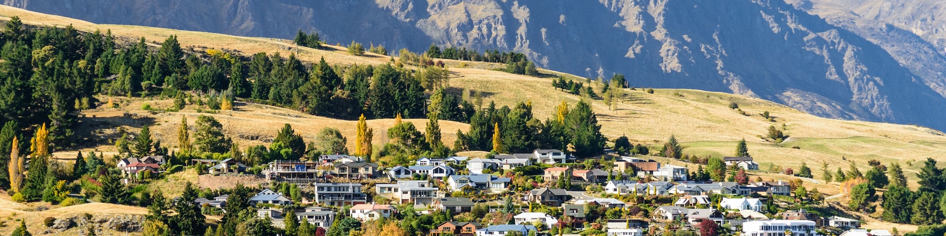 Landscape of Queenstown, New Zealand