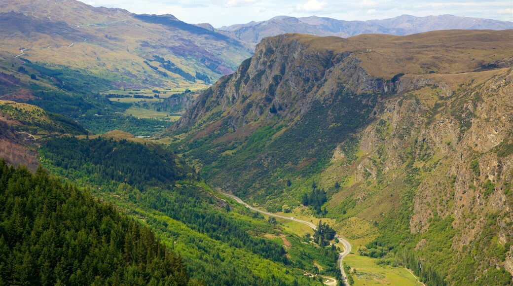 Queenstown qui includes scĂšnes tranquilles et montagnes