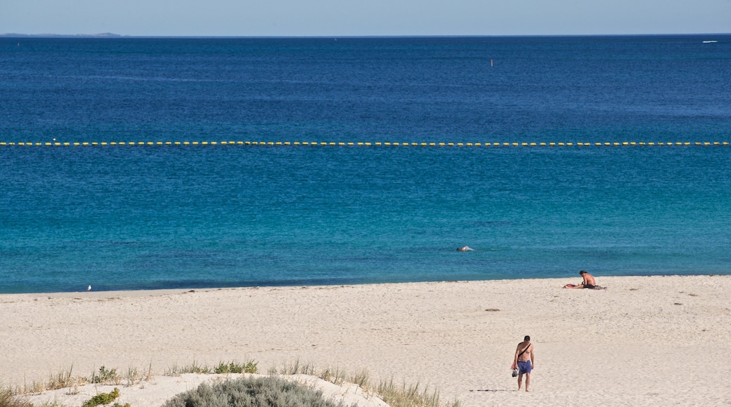 Sorrento Beach showing a beach and general coastal views