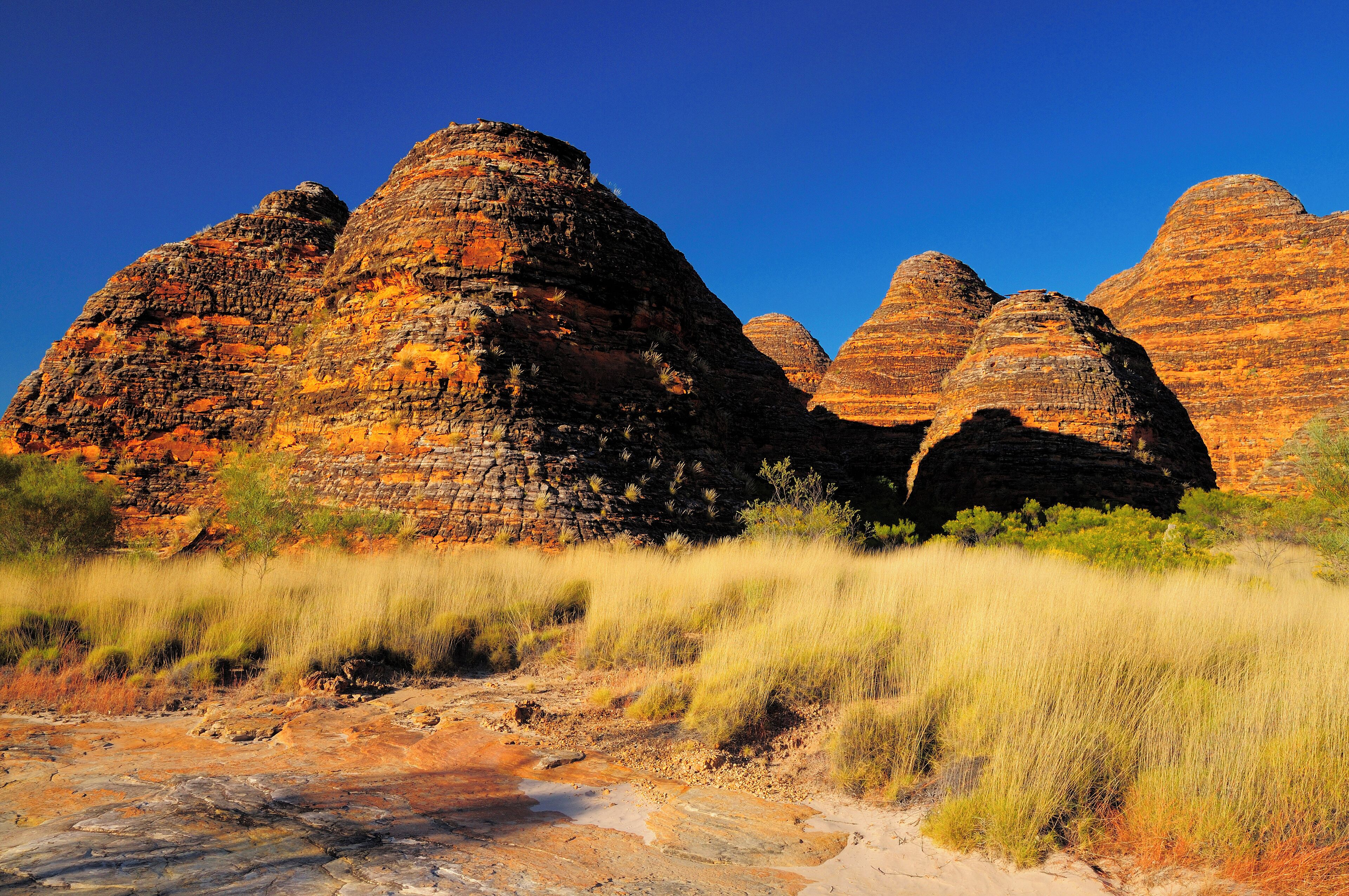 The Domes, Bungle Bungle Range, Purnululu National Park, Kimberley, Western Australia, Australia