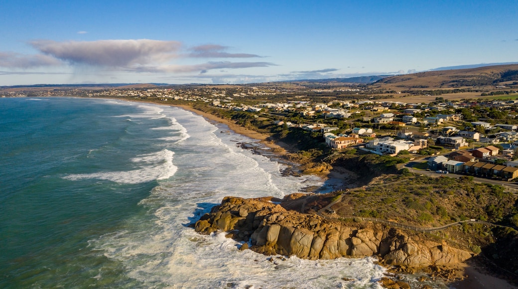 Port Elliot featuring a coastal town, landscape views and general coastal views