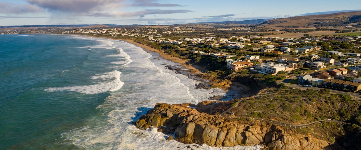 Port Elliot featuring a coastal town, landscape views and general coastal views