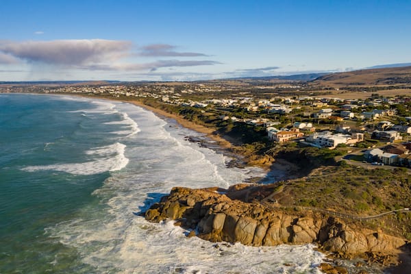 Port Elliot featuring a coastal town, landscape views and general coastal views