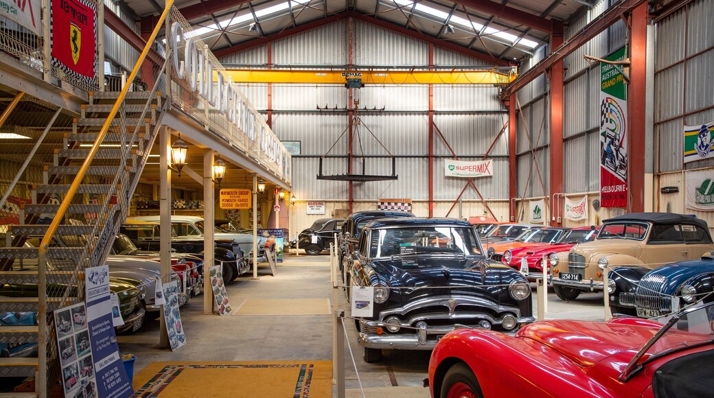 Goolwa Motor Museum showing heritage elements and interior views