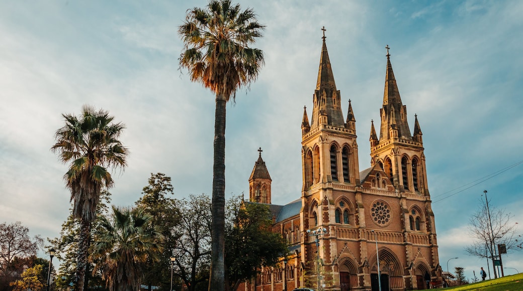 Famous St Xaviers Cathedral in Adelaide, Australia