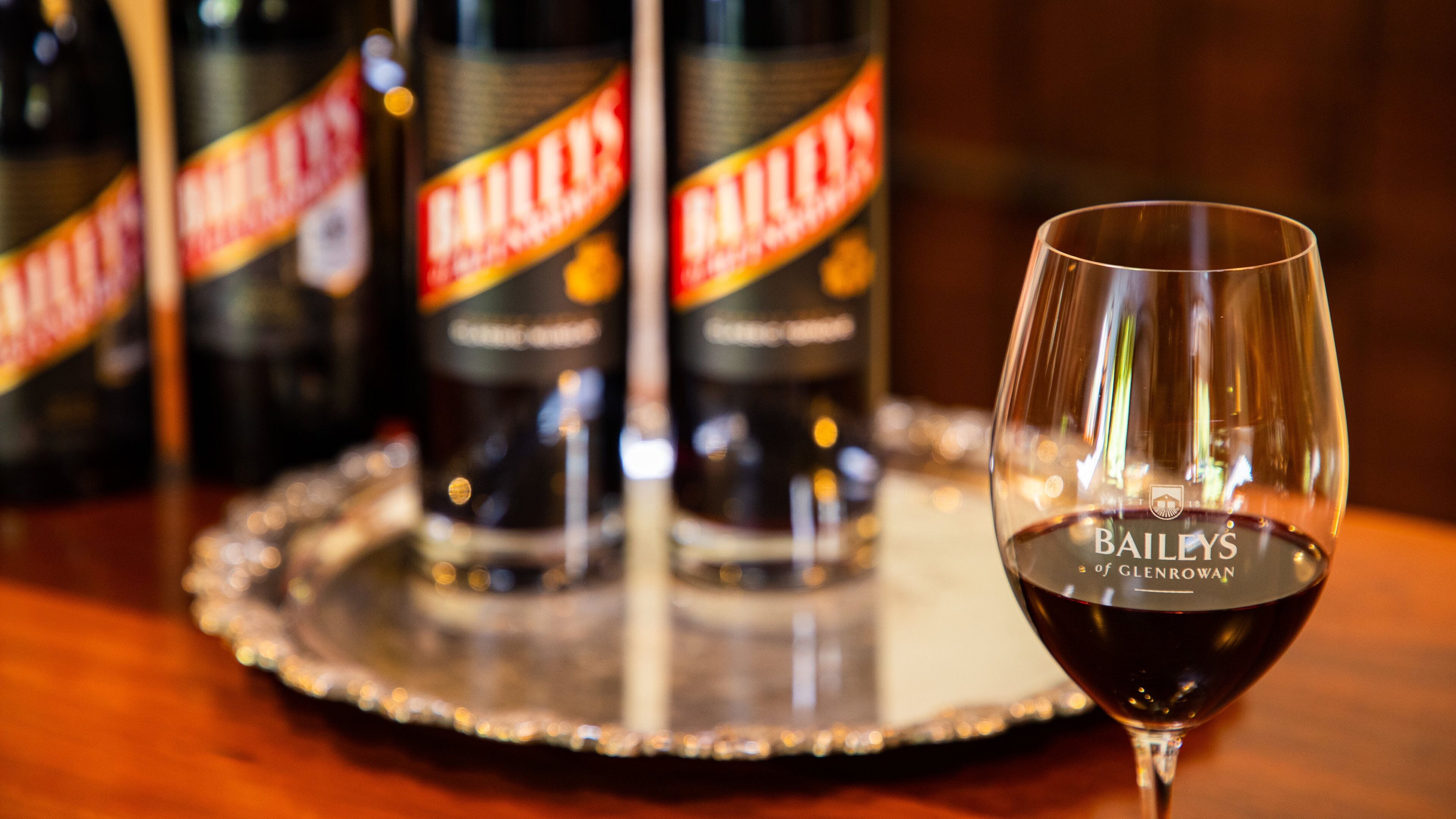 Baileys of Glenrowan featuring drinks or beverages