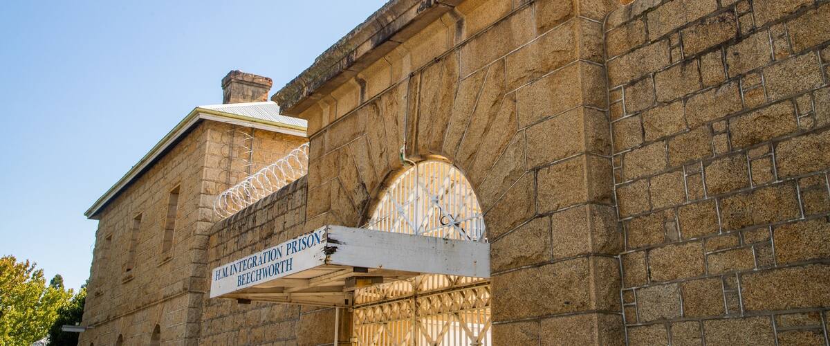 Beechworth Gaol Unlocked showing heritage elements