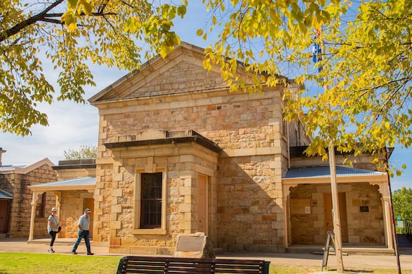 Beechworth Historic Courthouse which includes heritage elements and an administrative buidling as well as a couple