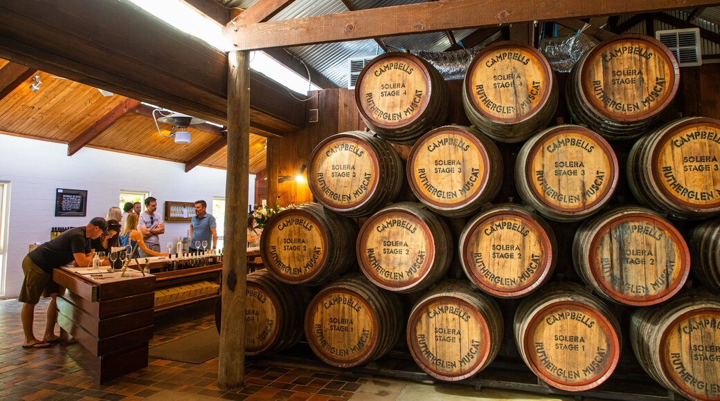 Campbells Winery showing interior views