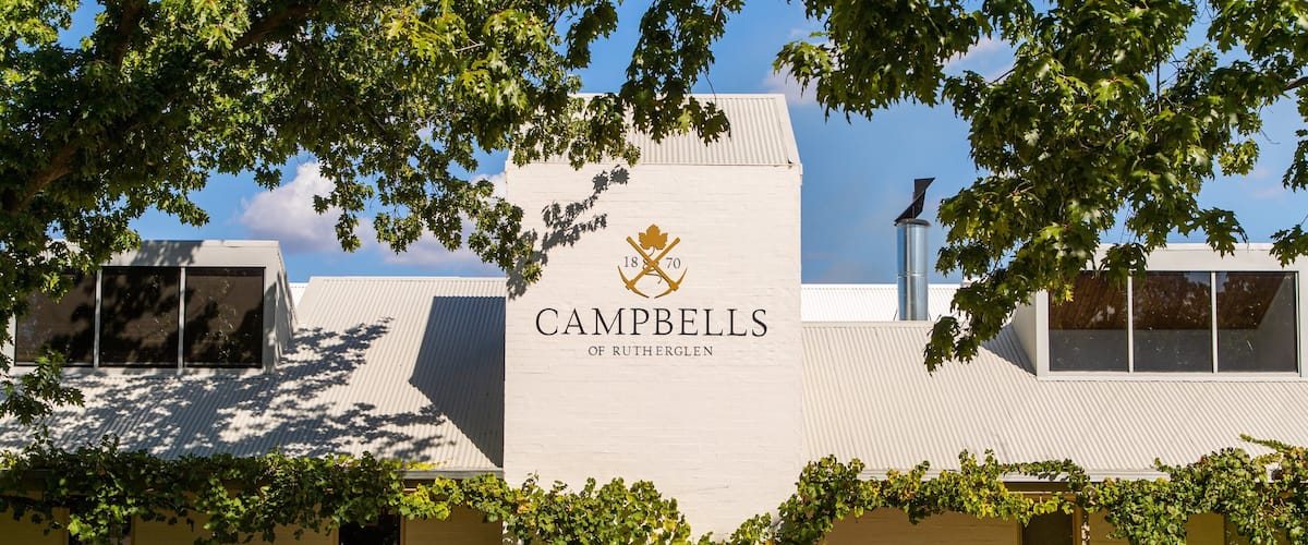 Campbells Winery which includes signage