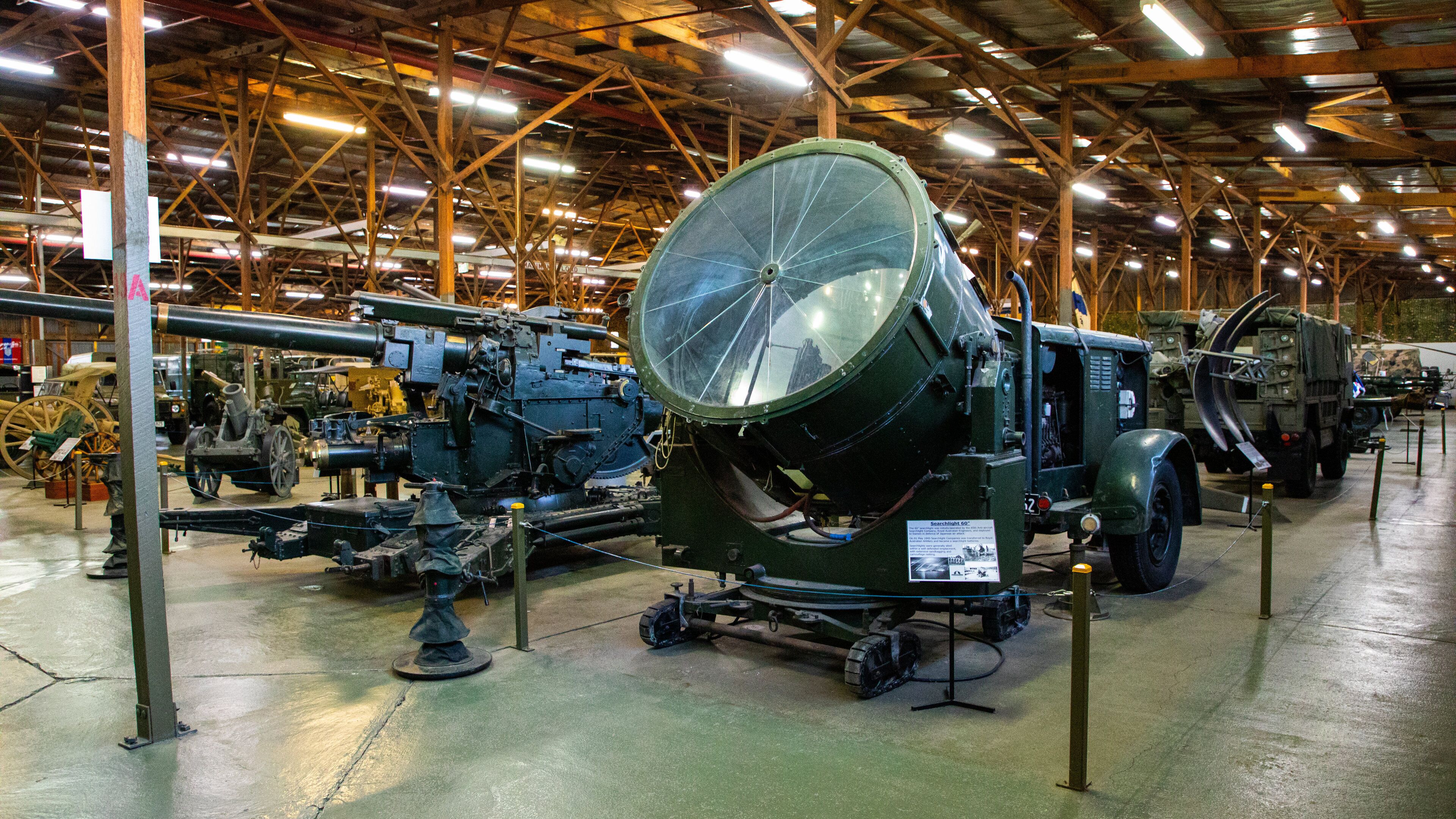 Army Museum Bandiana featuring heritage elements and interior views