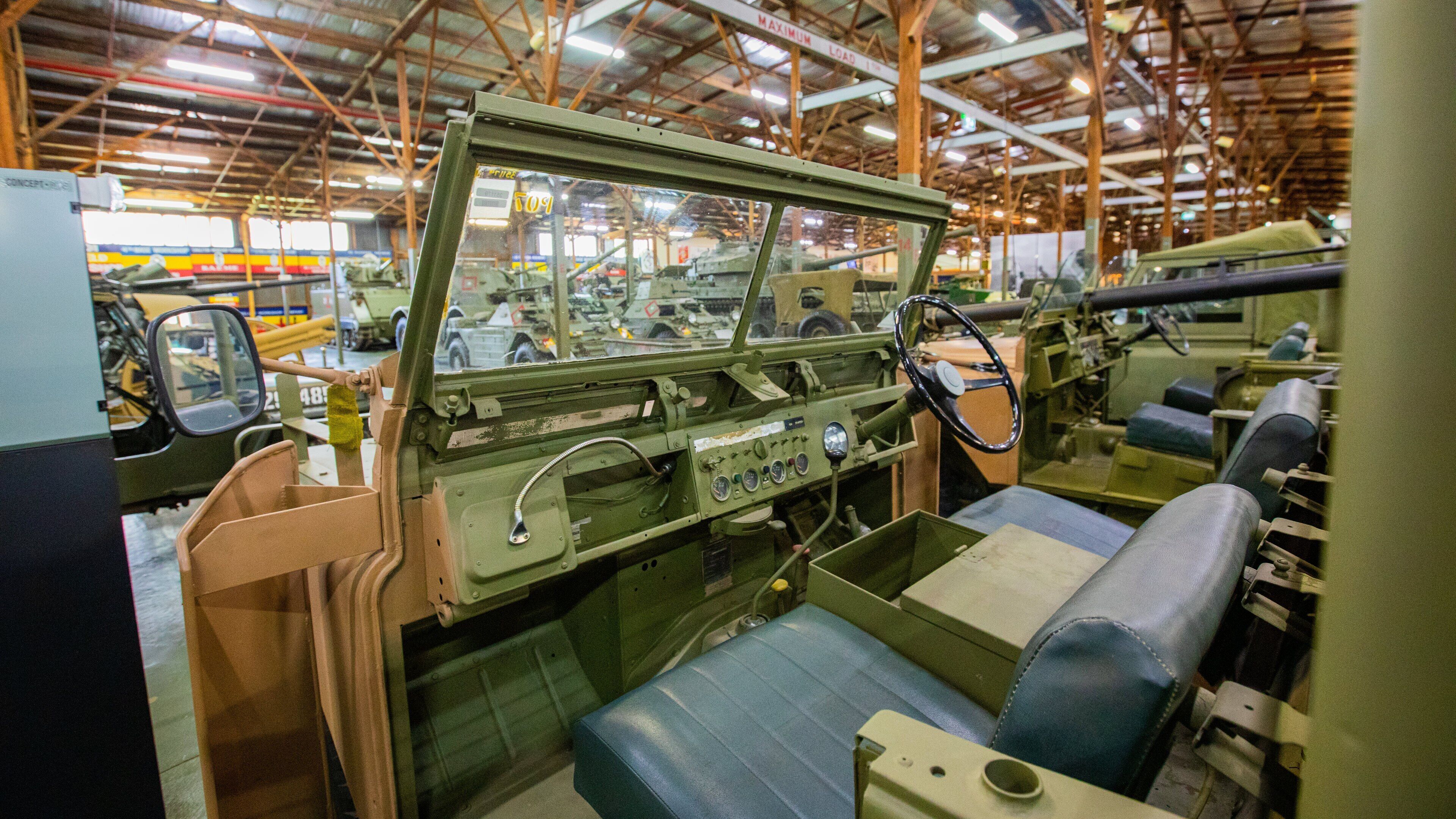 Army Museum Bandiana showing heritage elements