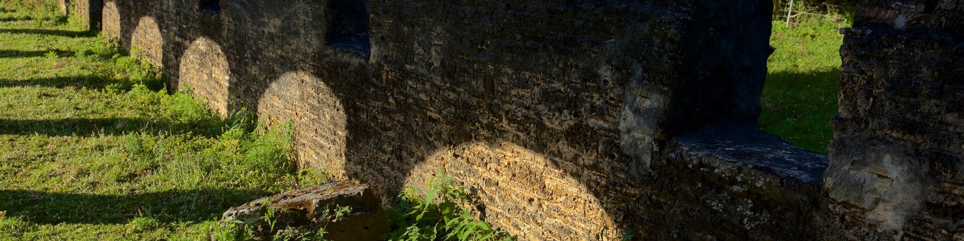 The Arches featuring a ruin and heritage elements