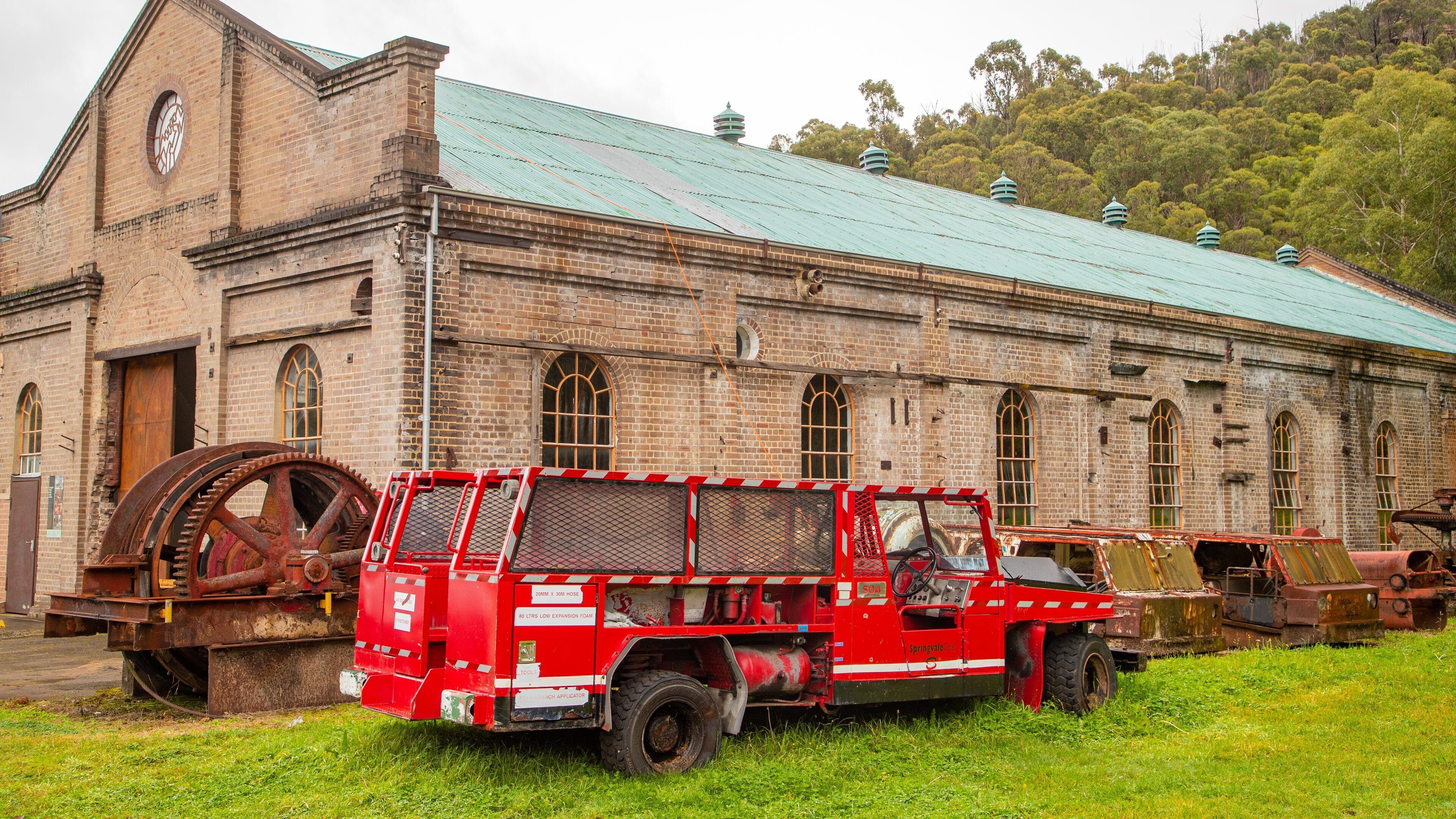 State Mine Heritage Park and Railway featuring heritage elements