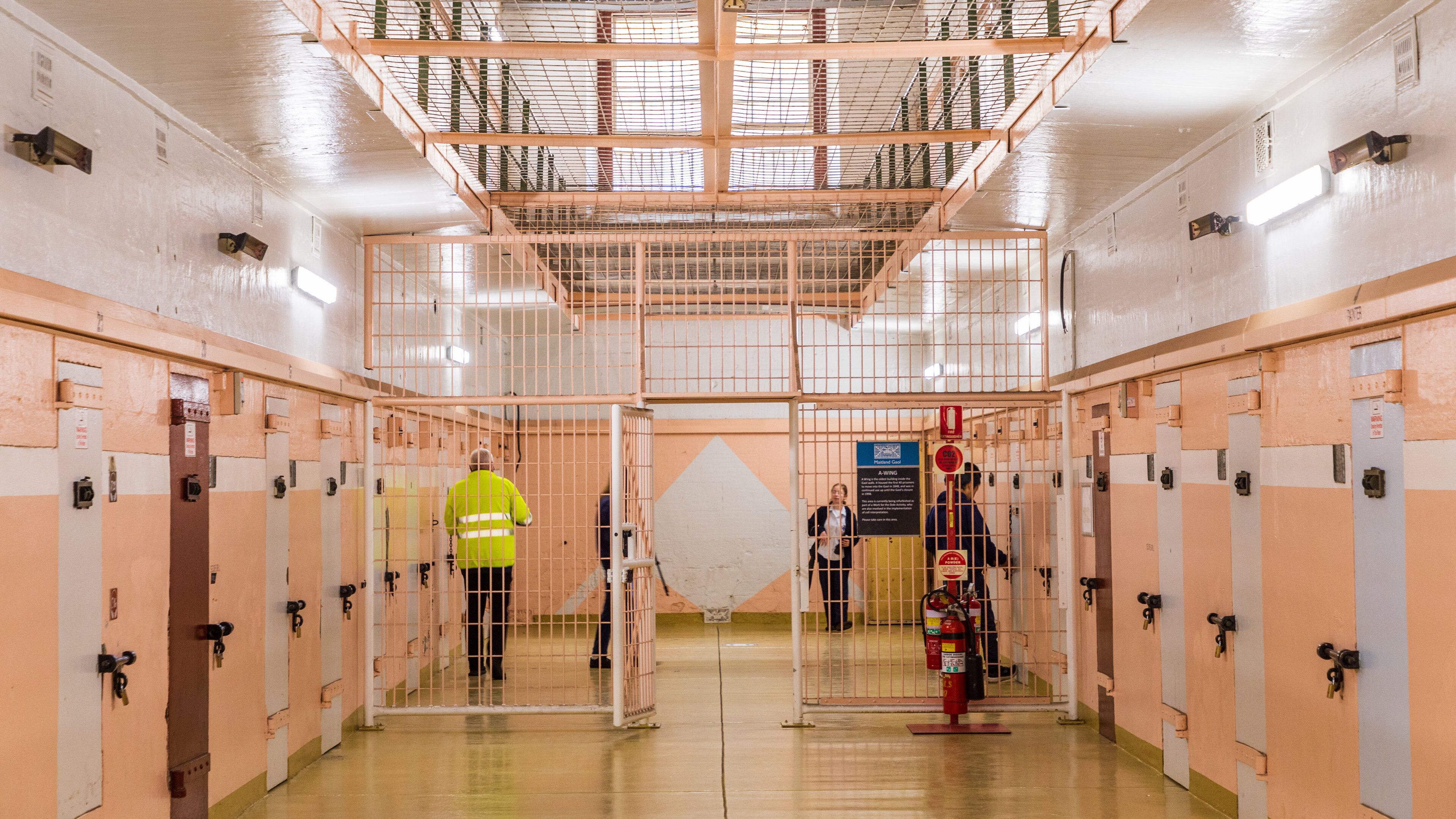 Maitland Gaol which includes interior views