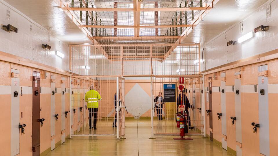 Maitland Gaol which includes interior views