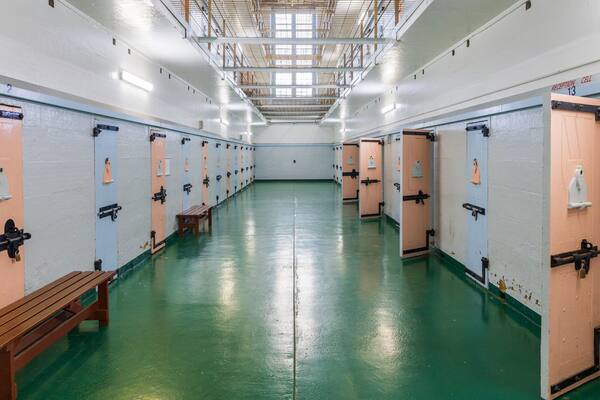 Maitland Gaol showing interior views