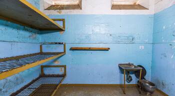 Maitland Gaol which includes heritage elements and interior views