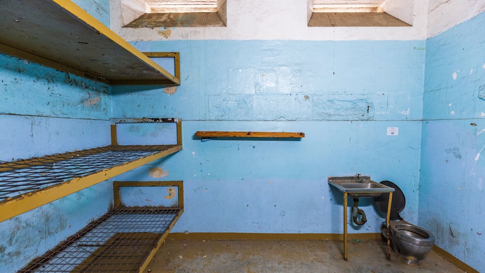 Maitland Gaol which includes heritage elements and interior views