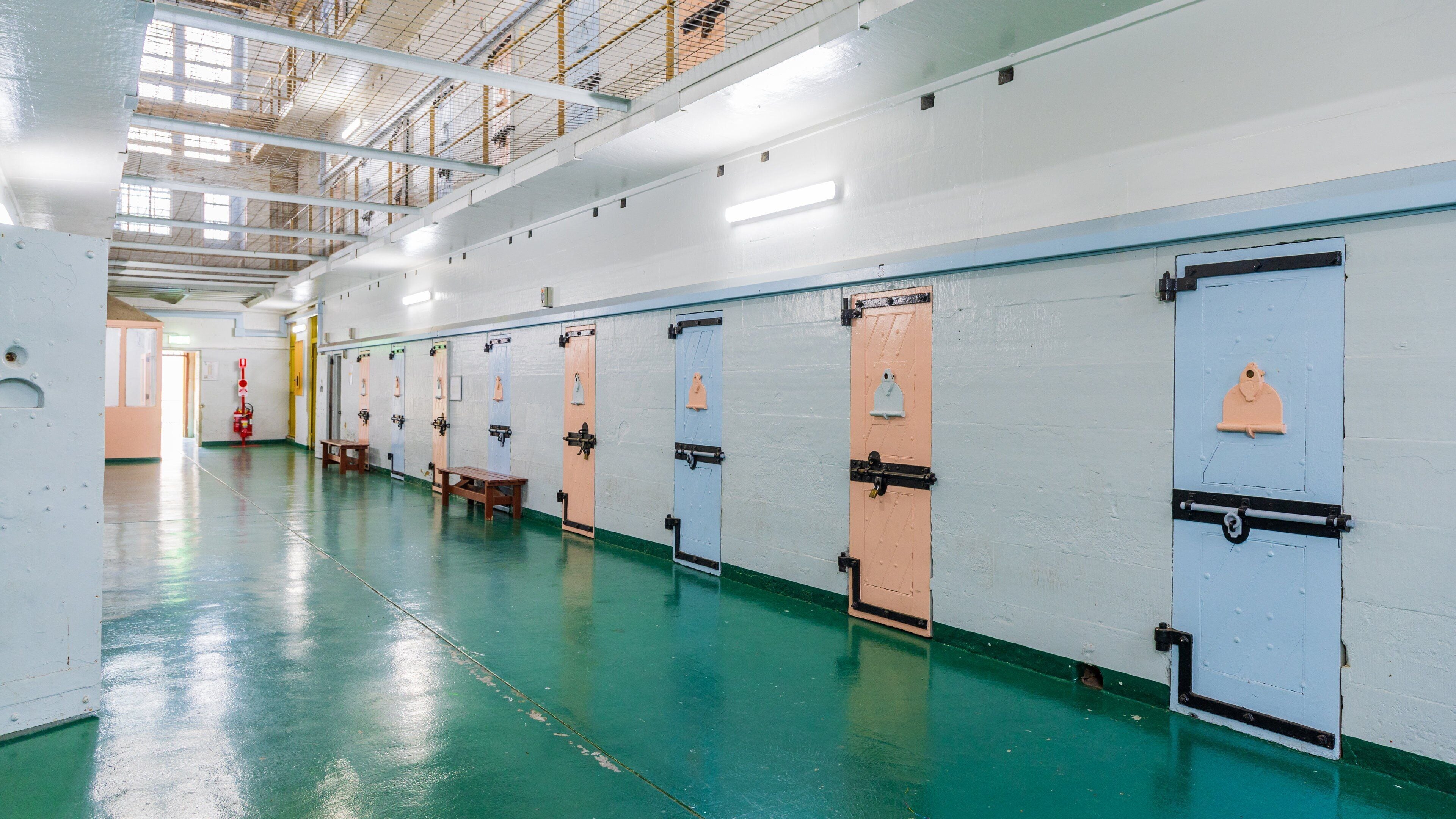 Maitland Gaol featuring interior views