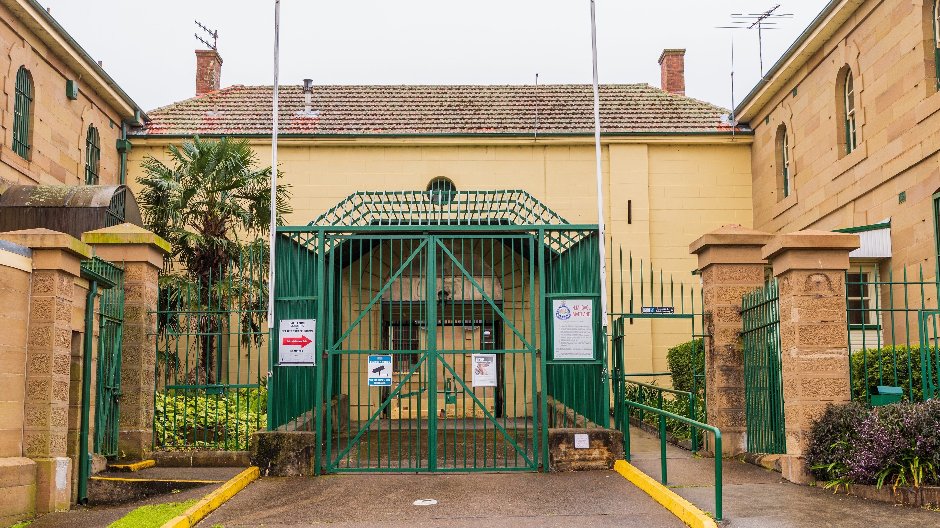 Maitland Gaol featuring heritage elements