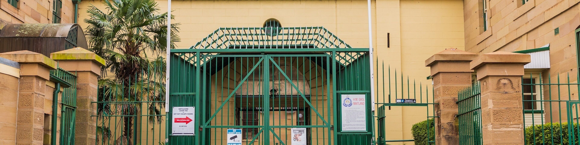 Maitland Gaol featuring heritage elements