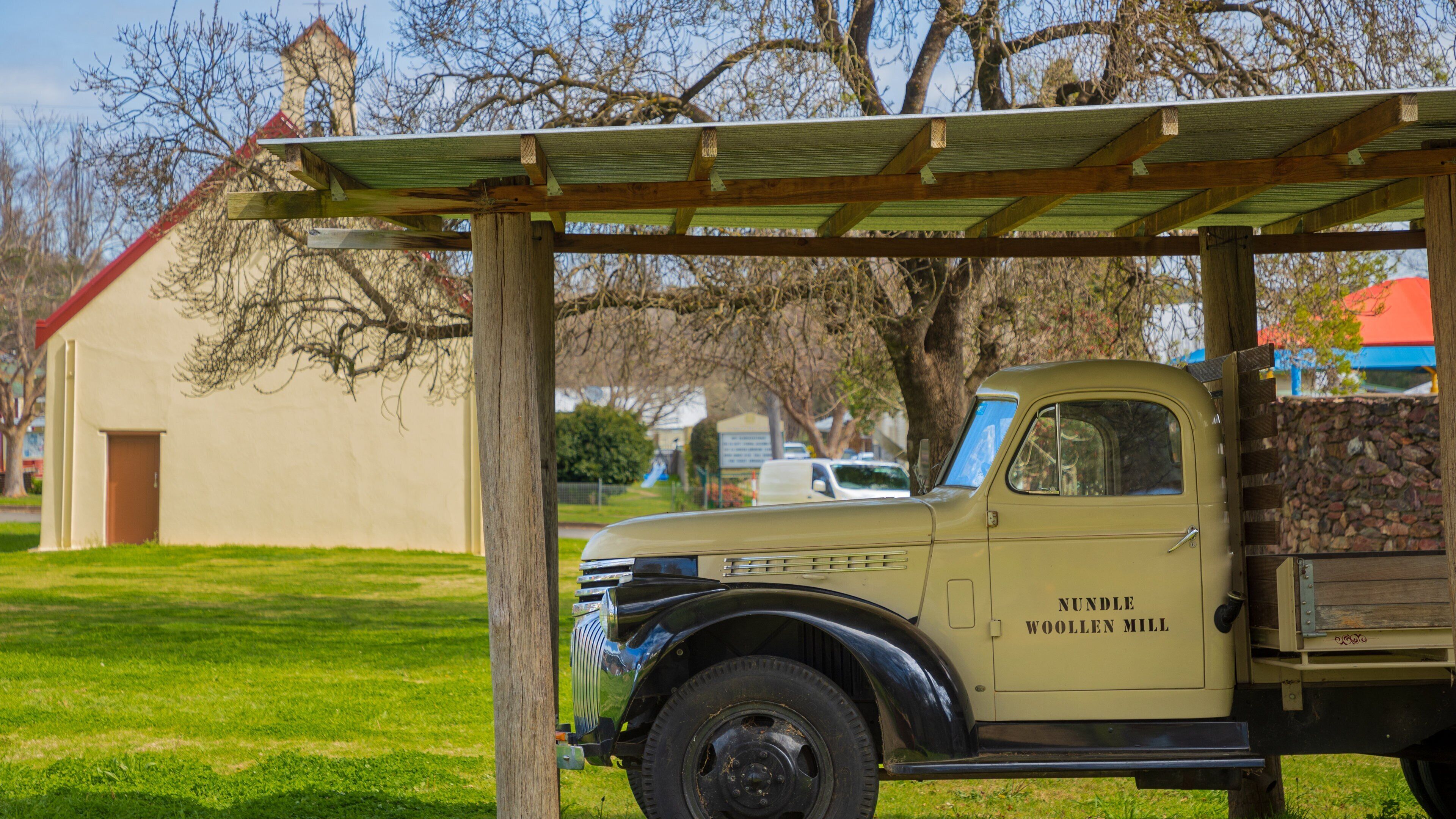 Nundle Woollen Mill showing heritage elements
