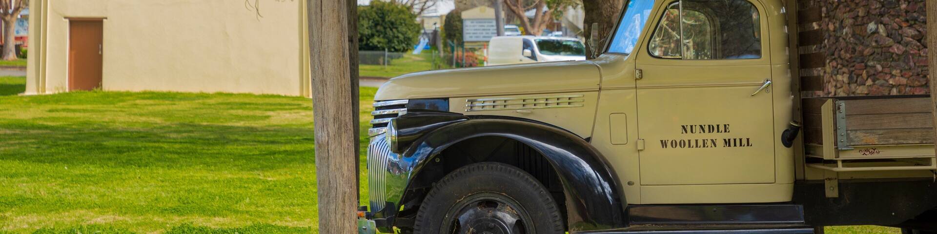 Nundle Woollen Mill showing heritage elements