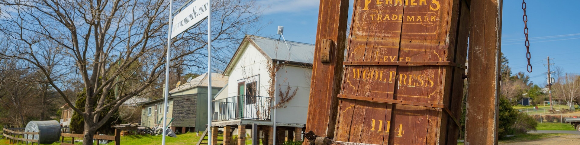 Nundle Woollen Mill which includes heritage elements